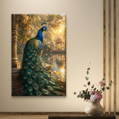 Peacock Premium Canvas Painting