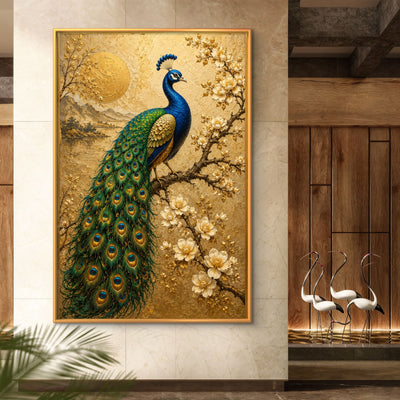 Peacock Canvas