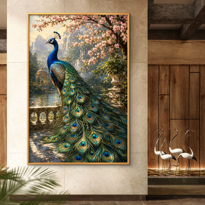 Peacock Premium Canvas Painting