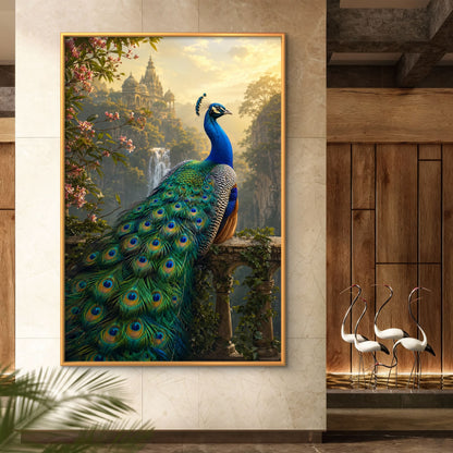 Peacock Premium Canvas Painting