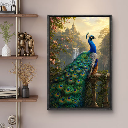 Peacock Premium Canvas Painting