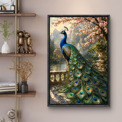 Peacock Premium Canvas Painting