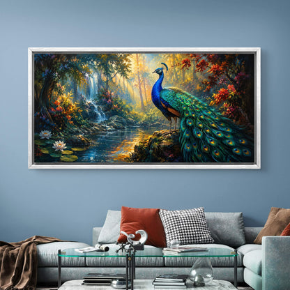 Peacock Premium Canvas Painting