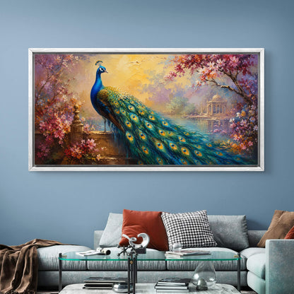Peacock Premium Canvas Painting