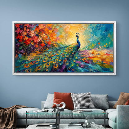 Peacock Premium Canvas Painting