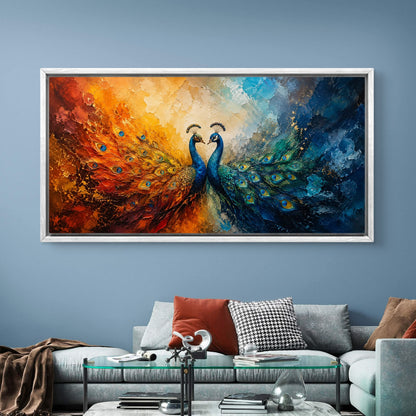 Peacock Premium Canvas Painting