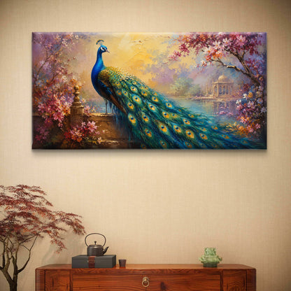 Peacock Premium Canvas Painting