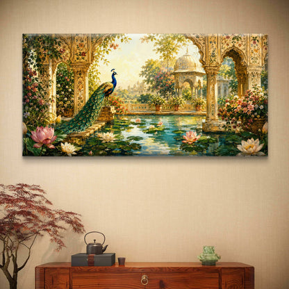 Peacock Premium Canvas Painting