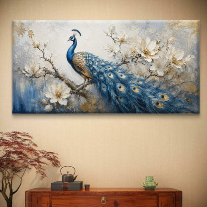 Peacock Premium Canvas Painting