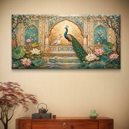 Peacock Premium Canvas Painting