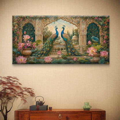 Peacock Premium Canvas Painting