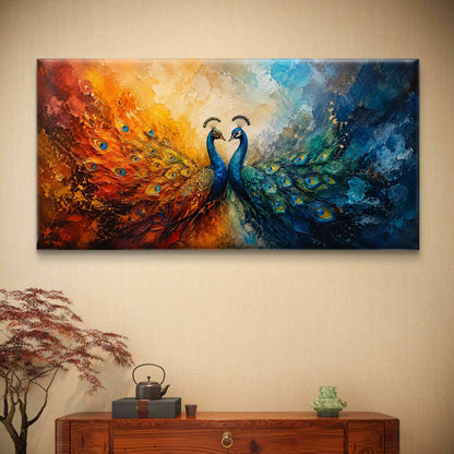 Peacock Premium Canvas Painting