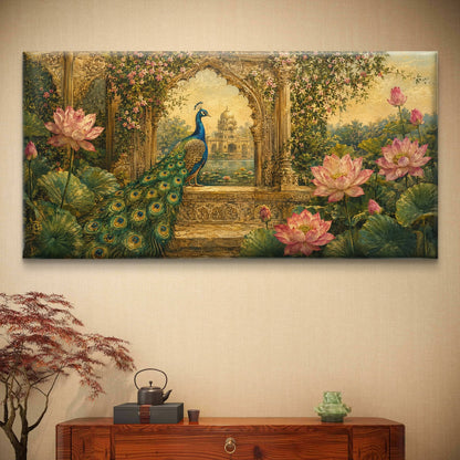 Peacock Premium Canvas Painting
