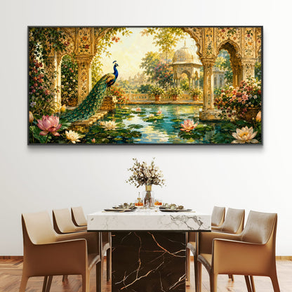 Peacock Premium Canvas Painting