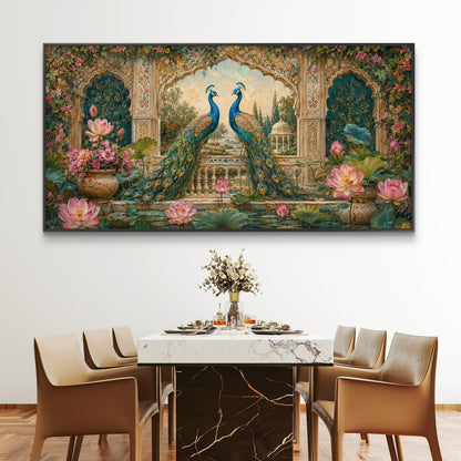 Peacock Premium Canvas Painting