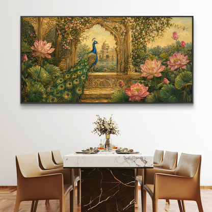 Peacock Premium Canvas Painting