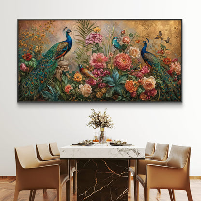 Peacock Premium Canvas Painting