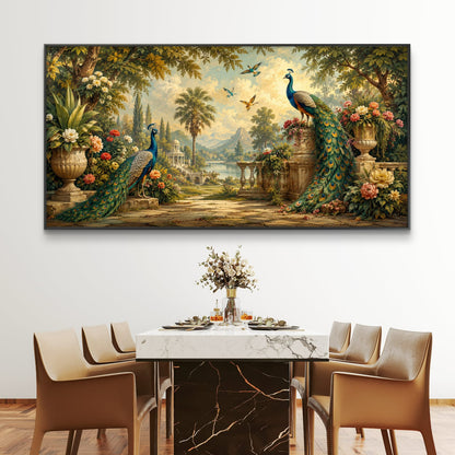 Peacock Premium Canvas Painting
