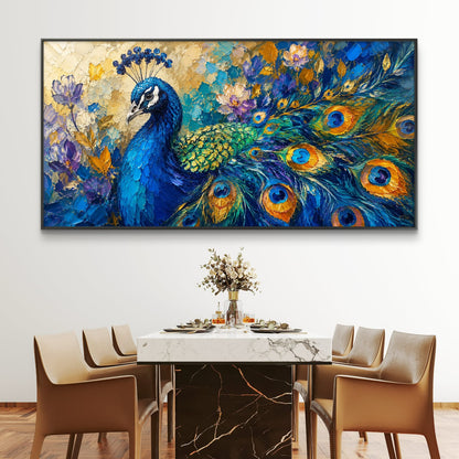 Peacock Premium Canvas Painting