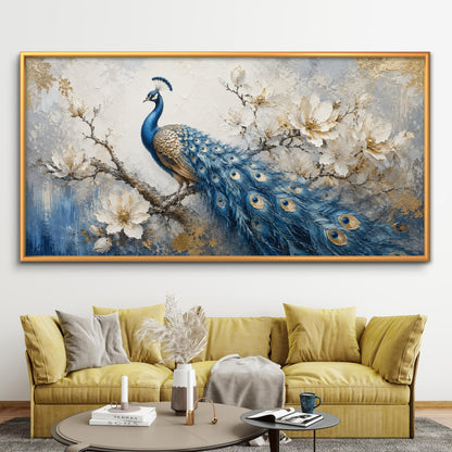 Peacock Premium Canvas Painting