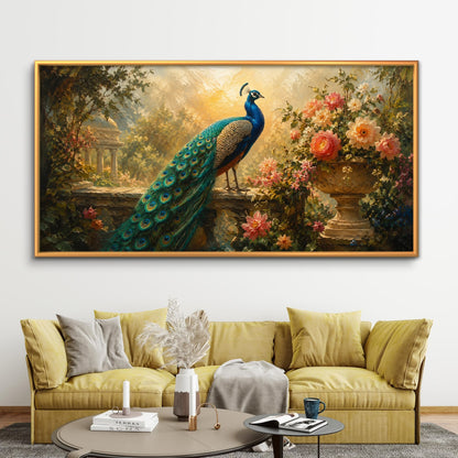 Peacock Premium Canvas Painting