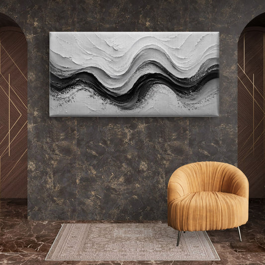 Minimalist Monochrome Premium Canvas Painting - Premium Wall Art | Decor By Neon