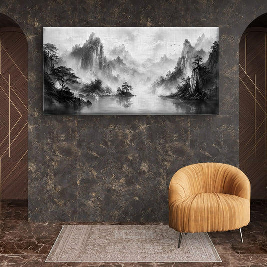Minimalist Monochrome Premium Canvas Painting - Premium Wall Art | Decor By Neon