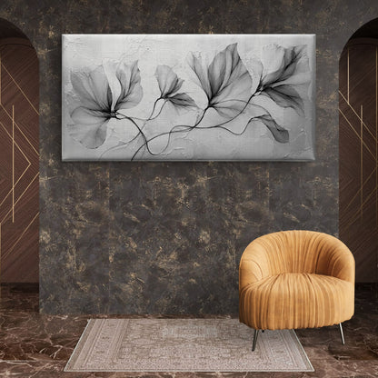 Minimalist Monochrome Premium Canvas Painting