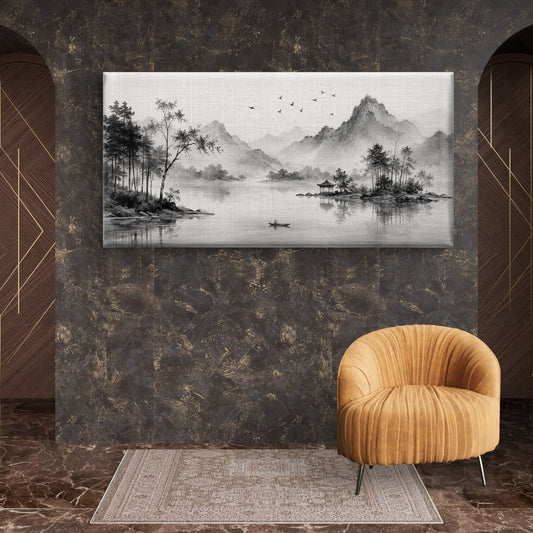 Minimalist Monochrome Premium Canvas Painting - Premium Wall Art | Decor By Neon
