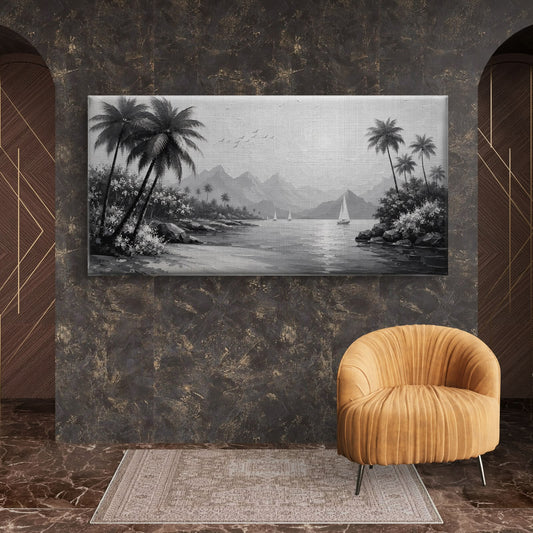 Minimalist Monochrome Premium Canvas Painting - Premium Wall Art | Decor By Neon