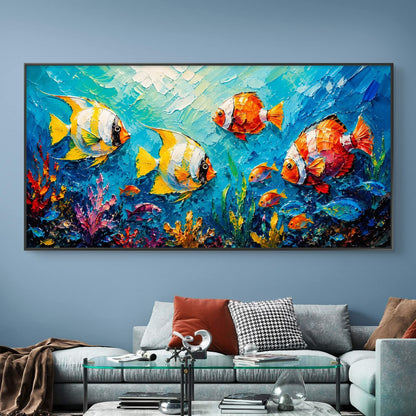 Modern Interiors Landscape Premium Canvas Painting