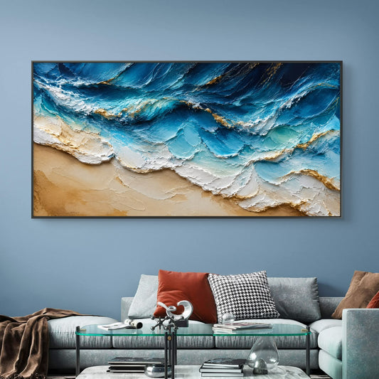 Modern Interiors Landscape Premium Canvas Painting - Canvas Wall Art | Decor By Neon