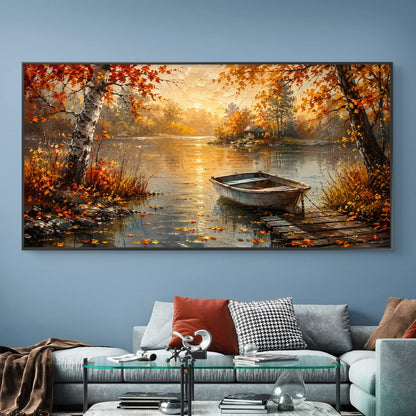 Modern Interiors Landscape Premium Canvas Painting