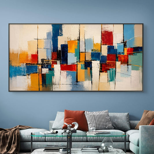 Modern Interiors Landscape Premium Canvas Painting - Canvas Wall Art | Decor By Neon