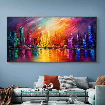 Modern Interiors Landscape Premium Canvas Painting