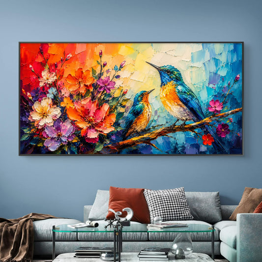 Modern Interiors Landscape Premium Canvas Painting - Canvas Wall Art | Decor By Neon