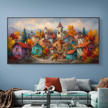 Modern Interiors Landscape Premium Canvas Painting