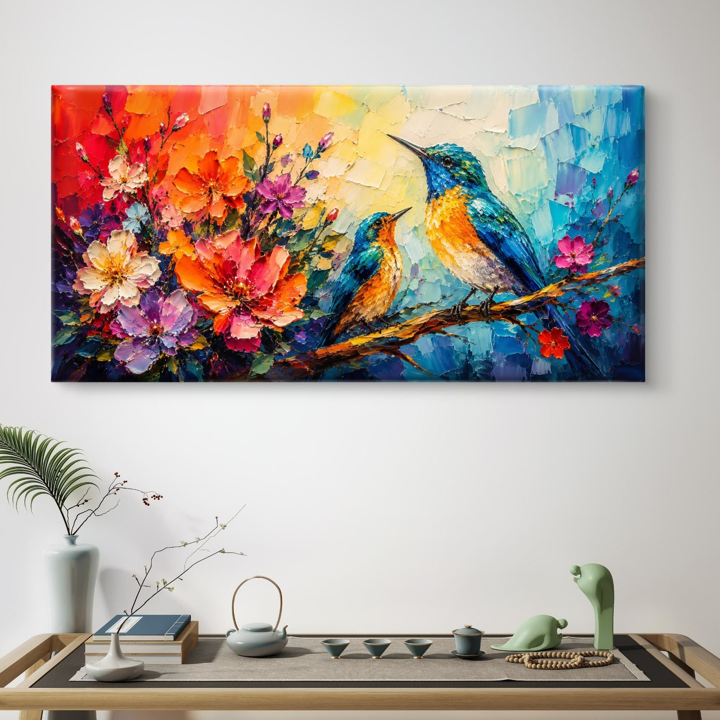 Modern Interiors Landscape Premium Canvas Painting - Buy Online | Decor By Neon