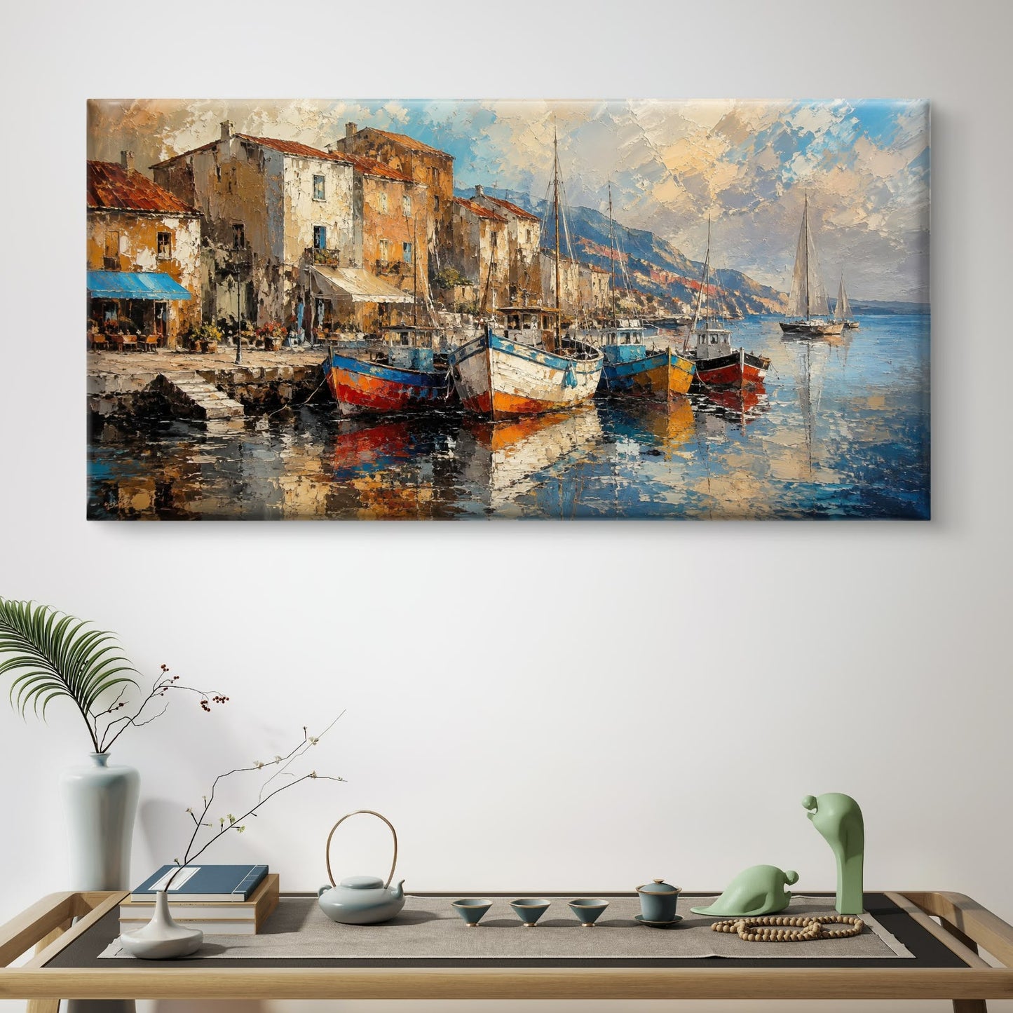 Modern Interiors Landscape Premium Canvas Painting - Buy Online | Decor By Neon