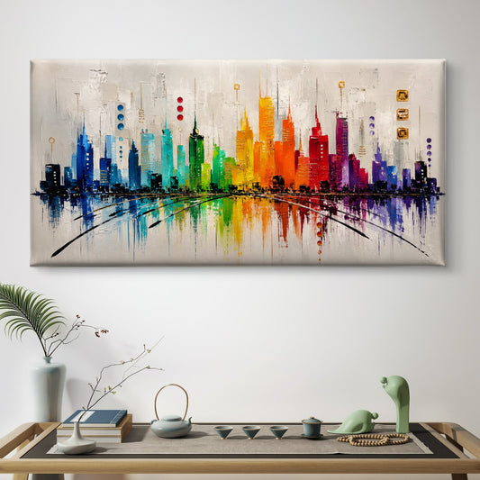 Modern Interiors Landscape Premium Canvas Painting - Premium Wall Art | Decor By Neon