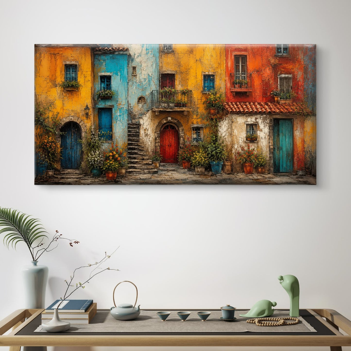 Modern Interiors Landscape Premium Canvas Painting - Buy Online | Decor By Neon