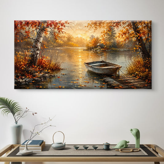 Modern Interiors Landscape Premium Canvas Painting - Premium Wall Art | Decor By Neon