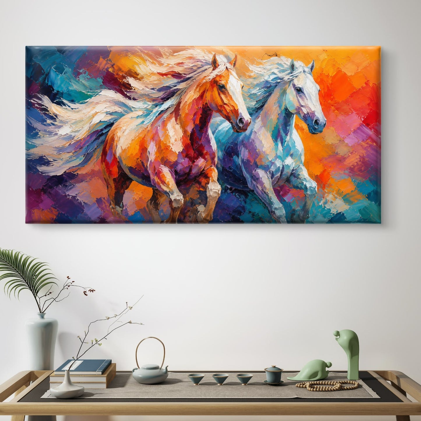 Modern Interiors Landscape Premium Canvas Painting - Buy Online | Decor By Neon