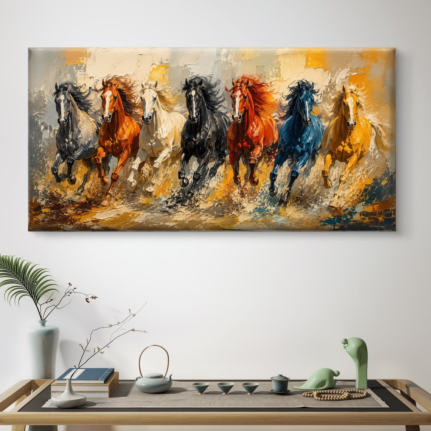 Modern Interiors Landscape Premium Canvas Painting - Buy Online | Decor By Neon