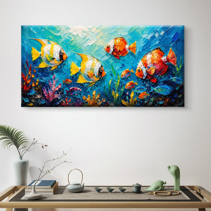 Modern Interiors Landscape Premium Canvas Painting