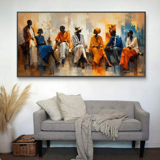 Modern Interiors Landscape Premium Canvas Painting - Canvas Wall Art | Decor By Neon