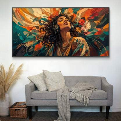 Modern Interiors Landscape Premium Canvas Painting