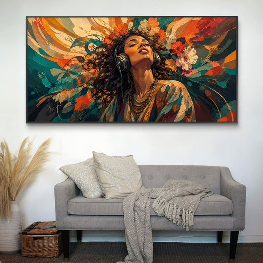 Modern Interiors Landscape Premium Canvas Painting - Canvas Wall Art | Decor By Neon