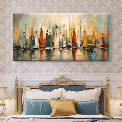 Modern Interiors Landscape Premium Canvas Painting