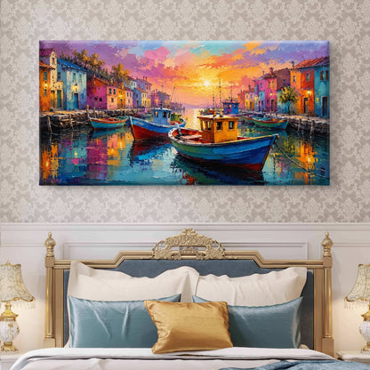 Modern Interiors Landscape Premium Canvas Painting